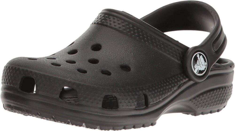 CROCS CLASSIC CLOG (TODDLER/LITTLE KID/BIG KID) BLACK 6 TODDLER M